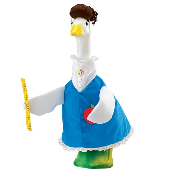 Gaggleville Teacher Goose Outfit, Fits Large 23" H Statue, by Fox Valley Traders
