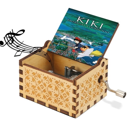 Kiki's Delivery Service Wooden Music Box.
