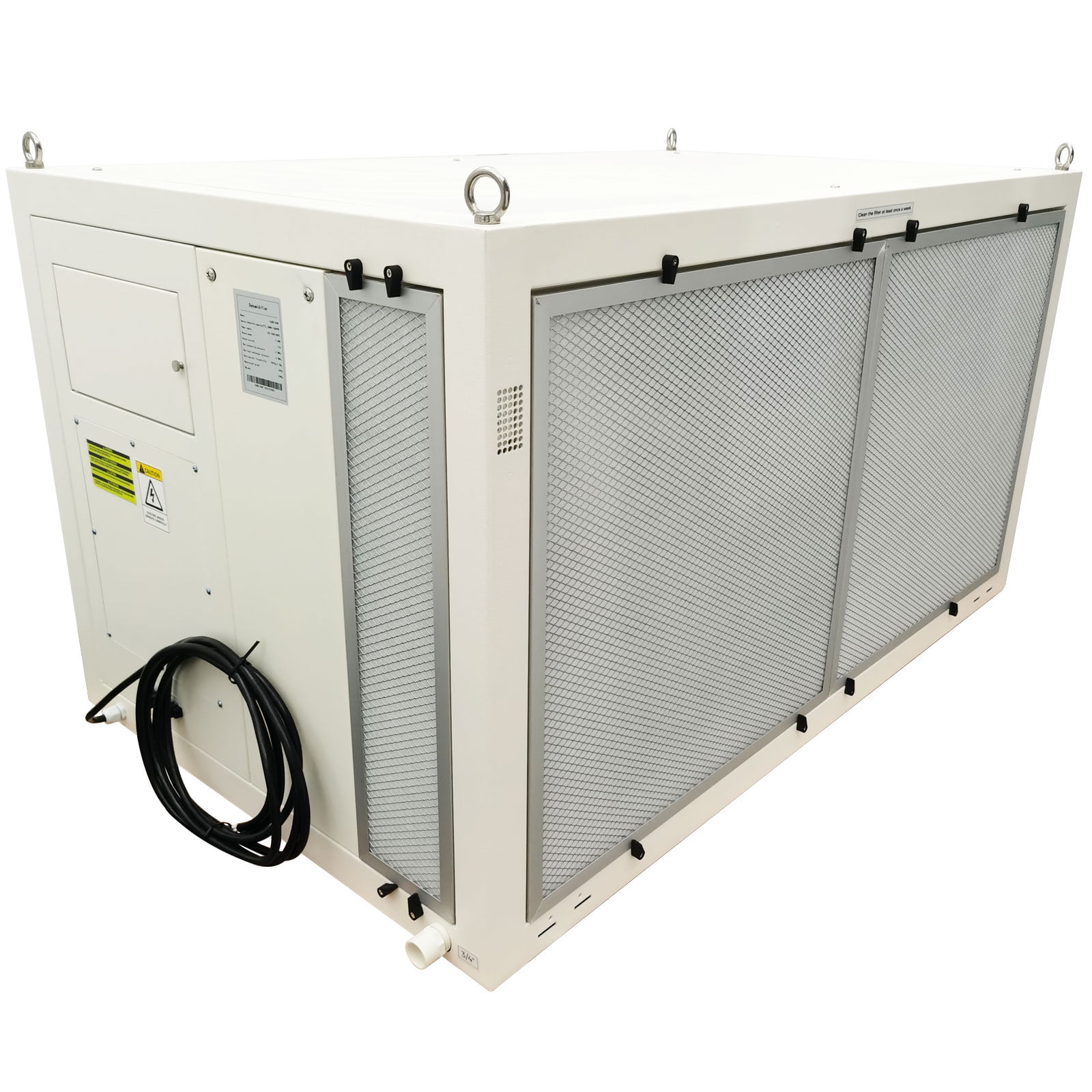 Ceiling Mounted Indoor Dehumidifier Greenhouse Planting Dehumidifier