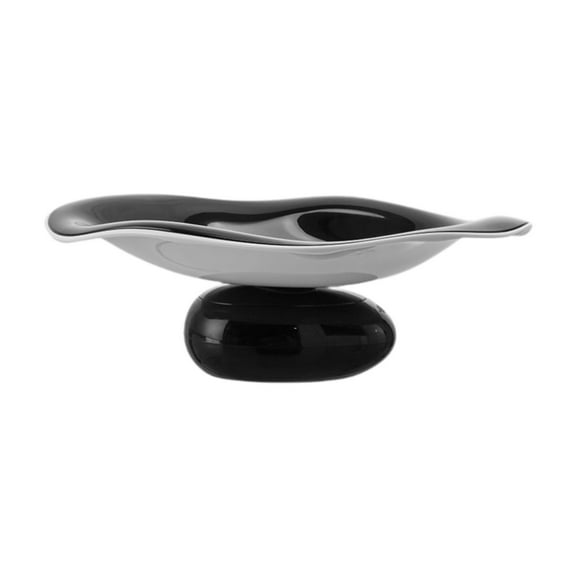 CoudarTitie Fruit Bowl Footed Fruit Bowl Salad Tray Removable Base Decorative Bowl for Party