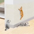 thumbnail image 1 of Alfombrilla para rascar gatos, protección de muebles antiarañazos, autoadhesiva, alfombrilla para rascar gato, resistente a los arañazos, alfombrilla reutilizable para rascar gatos, para muebles, sofá, 1 of 7