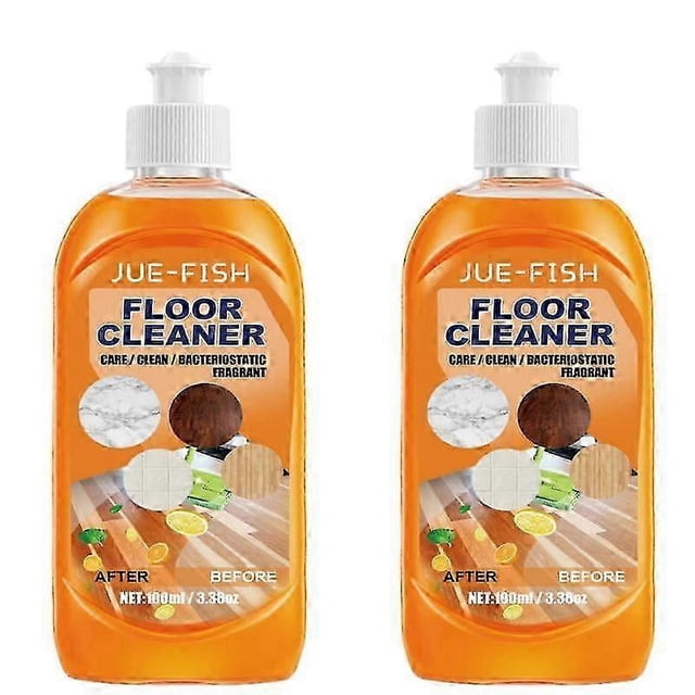 2x Detergente líquido limpiador de suelos fuerte 100 ml Limpiador de suelos descontaminante potente