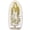 Gold with words 7"x3.25", variant on Virgin Maria Guadalupe Virgen Maria Christening Baptism Embroidered Iron on Patch (Gold no words 2 7/8" x 1 3/8")