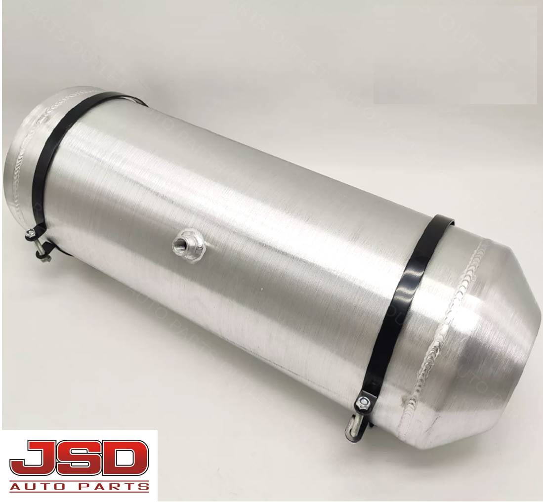 JSD AUTO PARTS 10 Gallons Gas Tank / Fuel Tank Aluminum Center Fill Spun10 x30 3/8 NPT Outlet