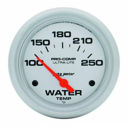 4437 Ultra-Lite Electric Water Temp Gauge - 2.62 in. - 0-250