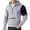 Grey, variant on Uikmnh Men's Sweatshirts, Cozy ’s Hoodie Sweatshirt Casual Half Zip Hooded Sweatshirt for Autumn and Winter Slouchy Fit Soft Interior Streetwear Style, Hoodies for Men,XL