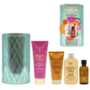 My Beauty Spot Body Nourishing Body Care Gift Set with Tin Case, Peony Frost Scent, 5 Piece