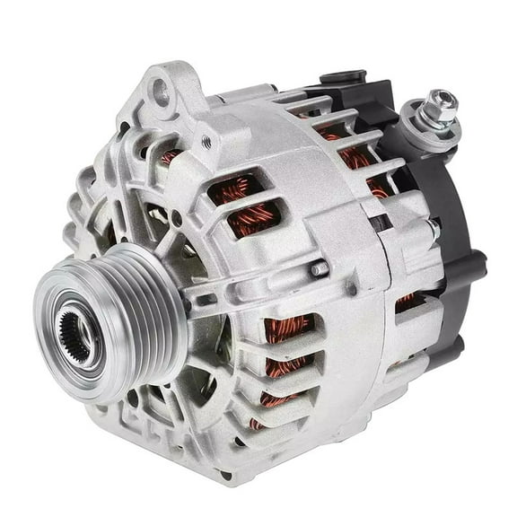 Detroit Axle - Alternator for Nissan Altima Sentra Rogue Select [110A/14V, CW Rotation, 6-Groove Pulley], Alternator with Pulley Replacement