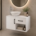 thumbnail image 1 of Mueble de Baño Flotante Completo Ninon Home EGO con Lavabo y Monomando BLANCO, 1 of 6