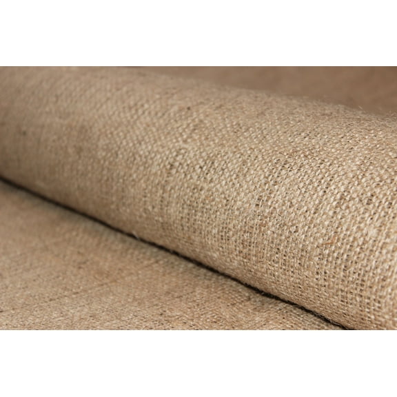 Burlapper Burlap Heavyweight Garden Fabric (40 inch x 15 feet, Natural)