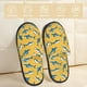 thumbnail image 2 of Fotbe Shark Print Pantuflas Peludas para Mujer con Estampado, Zapatillas de Peluche, Zapatos de Invierno para Casa, Uso Interior y Exterior-Medium, 2 of 8