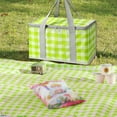 thumbnail image 5 of Insulated Picnic Cooler Bag - 14L Reusable Thermal Tote with Zippered Top - Keeps Food Hot/Cold for Beach, Outdoor & Food Delivery, 5 of 7