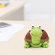 thumbnail image 4 of Maceta de resina con forma de tortuga para suculentas | Minimaceta con orificio de drenaje | Protección contra la radiación | Maceta de bonsái compacta para decorar el escritorio de la oficina en cas, 4 of 5