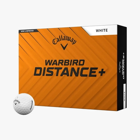 Callaway Warbird Distance  Golf Balls 2025 12pack, White