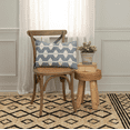 thumbnail image 3 of Rizzy Home Blue 14"X20" Diamond Woven Poly Filled Throw Pillow, 3 of 3