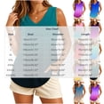 thumbnail image 3 of Long Tank Tops For Women Sevevn Womens Print Tank-Neck Plus Size Basic Casual Flowy Summer Sleeveless T-Shirt Basic Tank Tops For Women, 3 of 8