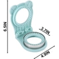 thumbnail image 2 of Uncrustable Sandwich Maker,Sandwiches Pocket Circle Shape 3.7Inch Sandwich Cutter and Sealer,Sandwich Cutter for Kids Breakfast and lunchboxes (Light Blue), 2 of 5