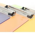 thumbnail image 5 of Portapapeles estéticos en varios colores, tamaño carta con clip de metal duradero, anilla retráctil para colgar para ahorrar espacio, superficie de escritura portátil para uso profesional y personal, 5 of 5
