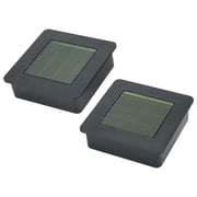 Solar Light Replacement Top, Square Solar Panel Top Replacement
