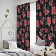 thumbnail image 5 of Blackout Kids Curtains,Pioneer Flower Floral Print Pattern Childrens Insulated Curtains Set Of 2,Bedroom Essentials,Toddler Room Decor 52"x84", 5 of 5