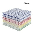 thumbnail image 1 of NAOJIE Dish Clothes,Kitchen Rags,Wash Cloths,12x12 Inches Dish Rags,Absorbent Kitchen Cloths Pack of 8,Quick Drying Cleaning Cloths, 1 of 4