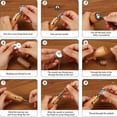 thumbnail image 4 of Herramienta De Punzón Para Coser, Estructura Robusta Y Fácil De Enhebrar Kit De Punzón Para Coser A Mano De Costura Rápida Para Lienzo Para Cuero, 4 of 7