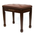 thumbnail image 1 of Banco para piano FILISITE XJ580-2 de madera con cojín impermeable, 1 of 5