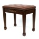 thumbnail image 1 of Banco para piano FILISITE XJ580-2 de madera con cojín impermeable, 1 of 5