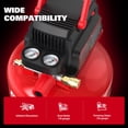 thumbnail image 4 of Compresor de aire ECOMAX portátil para panqueques de 3 galones y 110 PSI, 4 of 8
