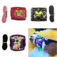 thumbnail image 3 of Flmtop Pet Rabbit Hamster Star Lip Print Butterfly Harness Vest Leash Traction Rope Lips Pattern, 3 of 9
