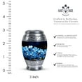thumbnail image 2 of Flowers - Mini Urns For Ashes - Keepsake - 3 Inch - Pack Of 4 - Human Urn - Urns For Human Ashes Small Size Keepsake - Urns For Men Ashes Adult Male - Cremation Urns For Adult Ashes, 2 of 5