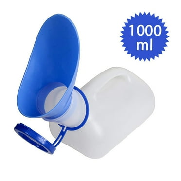 VerPetridure Portable Urinals for Men Spill Proof,34oz/1000ml Urinals for Elderly and Children,Travel Urinals for Men and Women