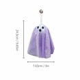 thumbnail image 3 of Glowing Halloween Hanging Ornament Lighted Scary Ghost Ornament Haunted House Prop for Halloween Tree Party Supply, 3 of 7