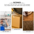 thumbnail image 3 of FOMIYES 2Pcs Brown Waterproof Strong Adhesive Tape for Carpet Floor Sealing and Repair, 3 of 7