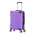 thumbnail image 1 of Maleta de Mano Rígida Expandible 10Kg Con Ruedas 360° Ideal para Viaje y Cabina Morado, 1 of 10