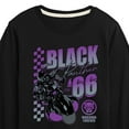 thumbnail image 3 of Marvel Black Panther - Motorcycle Racing - Toddler And Youth Long Sleeve Graphic T-Shirt, 3 of 5
