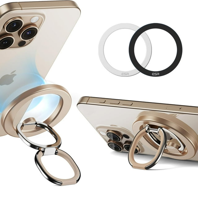 Soporte de anillo y empuñadura de teléfono ESR para MagSafe iPhone S25