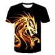 thumbnail image 1 of Flame 2023 nuevas camisetas de moda ropa de verano ropa informal de dibujos animados para niños camisetas de manga corta con cuello redondo 1-14 años Old6M Gao Jinjia LED, 1 of 2