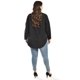 thumbnail image 3 of Camisa con boton de perla Roman Fashion /Tallas Extras, 5103 (Negro) negro 38, 3 of 7