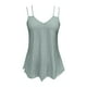 thumbnail image 5 of Camiseta sin mangas estampada para mujer: camiseta informal de cuello redondo y corte corto, 5 of 6