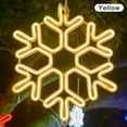 thumbnail image 1 of 40CM Large Snowflake String Light Outdoor Snowflake Led Hanging Lamp Backyard Pa, 1 of 4
