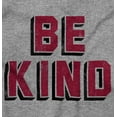 thumbnail image 2 of Be Kind Happy Peace Love Inspiring Hoodie Sweatshirt Women Men Brisco Brands X, 2 of 6