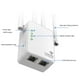 thumbnail image 4 of Repetidor Wifi Inalámbrico Extensor WiFi de 1200Mbps, 4 antenas, amplificador WiFi de doble banda 2,4G y 5G para oficina en casa, 4 of 8
