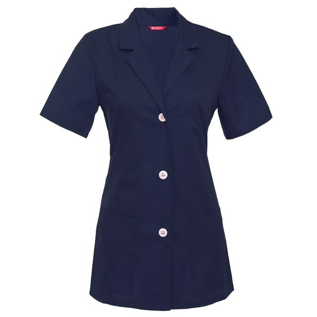 Women's 29 Inch Consultation Short Sleeve Lab Coat