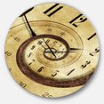 thumbnail image 1 of Designart « Spirale du Temps Sans Fin » Horloge Murale Moderne, 1 of 6