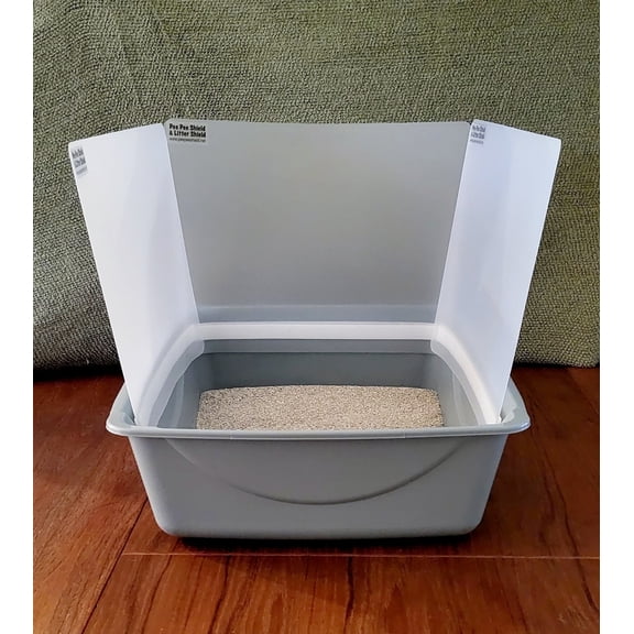 Cat Litter Box Pee Shields - 3 Pack - The Original