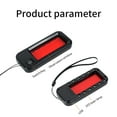 thumbnail image 3 of Hidden Camera Detectors, USB Rechargeable Anti-Spy Camera Finder with 12 Infrared LEDs, Mini Anti-Spy Detector for Car Hotel Trip Travel Fitting Room, Black, 3 of 7
