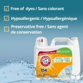 thumbnail image 3 of Arm & Hammer Sensitive Skin Scent Free Liquid Laundry Detergent, 154 Loads, 4.55-L, 3 of 5
