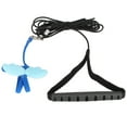 thumbnail image 5 of Al aire libre mascota pájaro lindo arnés correa loros vuelo entrenamiento ajustable cuerda correas azul S, 5 of 5