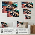 thumbnail image 4 of Designart Racing car in Monaco GP VII Canvas Wall Art, 4 of 5